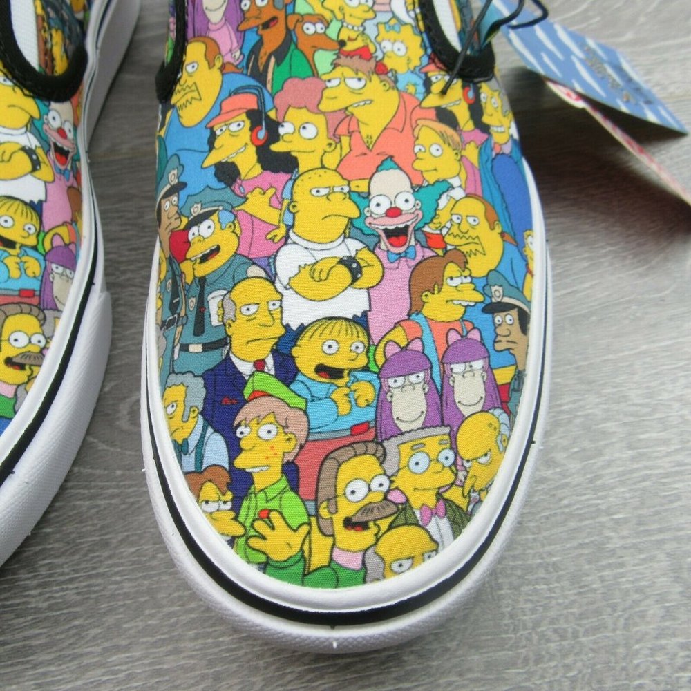 Vans x The Simpsons Slip On ComfyCush Springfield - Picture 8 of 14